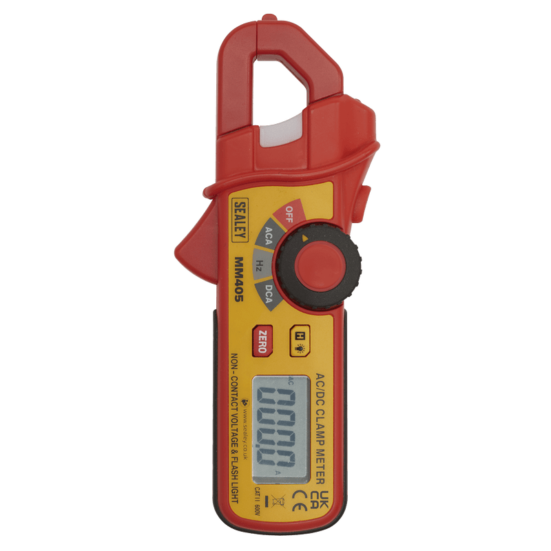 Sealey MM405 Mini AC/DC Clamp Meter - MM405 - Sealey Tools UK - Trade Counter Direct
