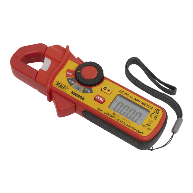 Sealey MM405 Mini AC/DC Clamp Meter - MM405 - Sealey Tools UK - Trade Counter Direct