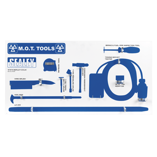 Sealey MOTB MOT Tool Board - MOTB - Sealey Tools UK - Trade Counter Direct