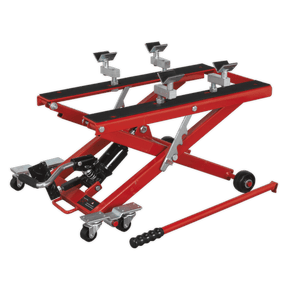 Sealey Motorcycle & Quad Scissor Lift 500kg Capacity Hydraulic - MC4500 - Sealey Tools UK - Trade Counter Direct