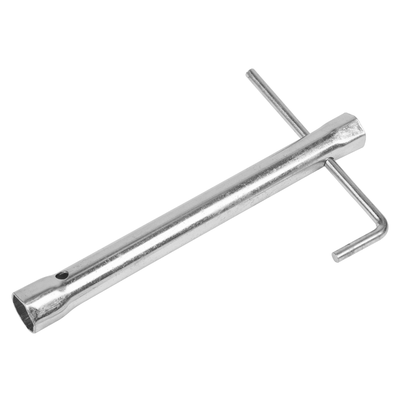 Sealey MS157 Long Reach Double End Spark Plug Box Spanner with L-Bar 16/18mm - MS157 - Sealey Tools UK - Trade Counter Direct