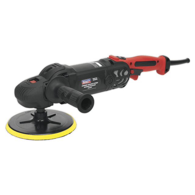 Sealey MS925PS Sander/Polisher Ø180mm Variable Speed 1400W/230V - MS925PS - Sealey Tools UK - Trade Counter Direct