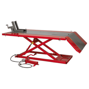 Sealey MT680 Mini Tractor/Quad/Motorcycle Lift 680kg Capacity Air/Hydraulic - Quad/Mini Tractor Lifts - SLY-12687 - Sealey Tools UK - Trade Counter Direct