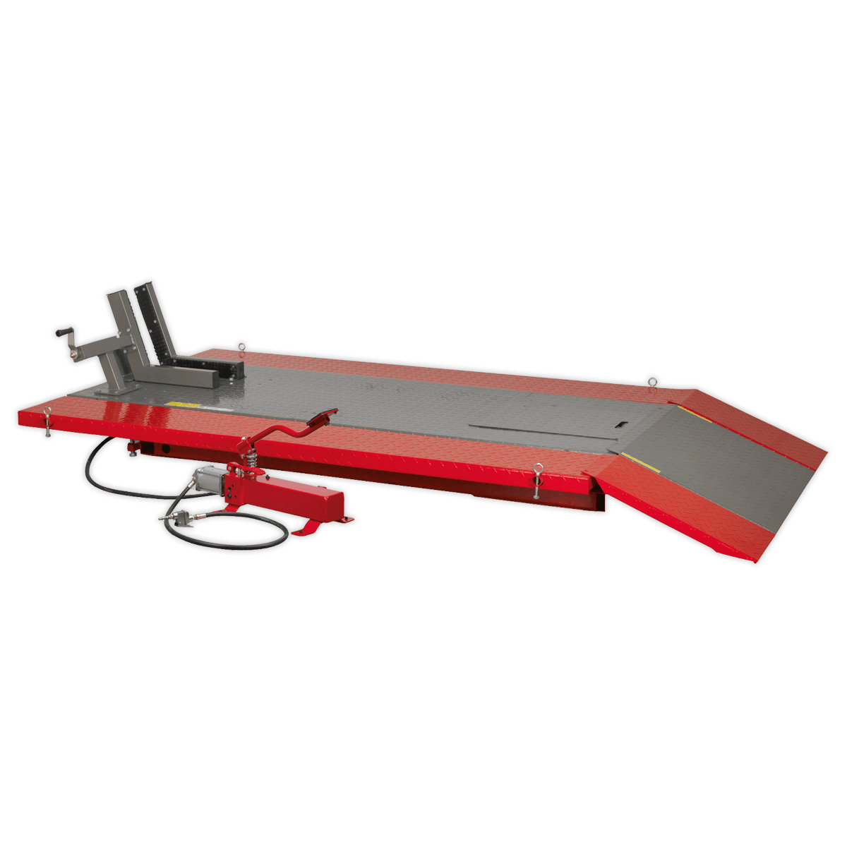 Sealey MT680 Mini Tractor/Quad/Motorcycle Lift 680kg Capacity Air/Hydraulic - Quad/Mini Tractor Lifts - SLY-12687 - Sealey Tools UK - Trade Counter Direct