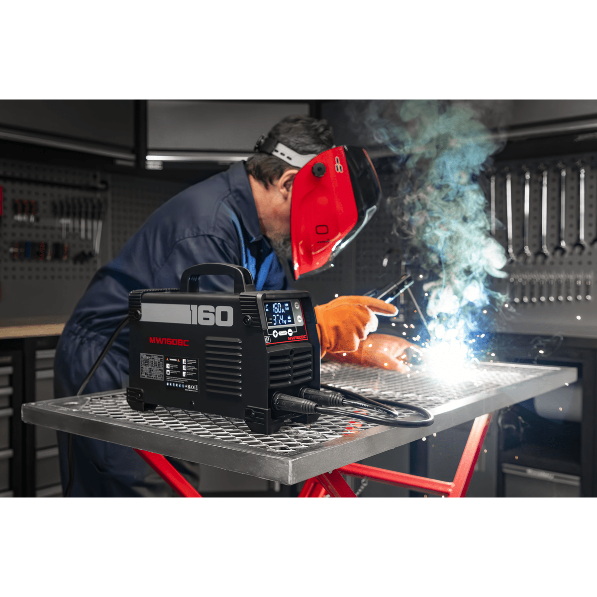 Sealey MW160BC 200A MMA Inverter Welder & Battery Charger/Starter - MW160BC - Sealey Tools UK - Trade Counter Direct