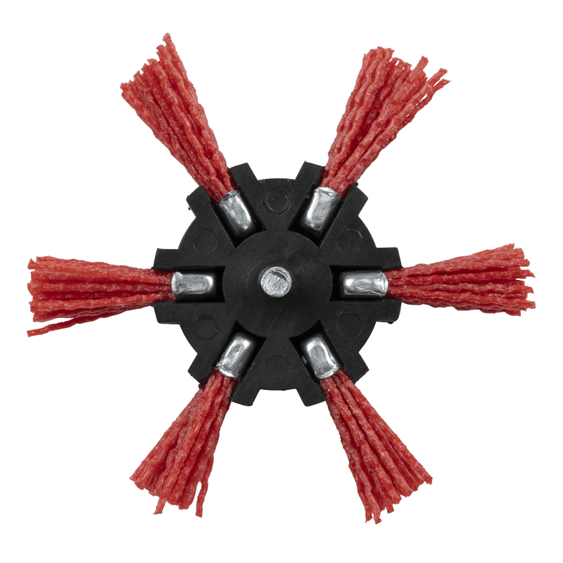 Sealey NFBS100 100mm Nylon Filament Strip Brush with 6mm Shaft - NFBS100 - Sealey Tools UK - Trade Counter Direct