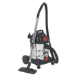 Sealey PC200SDAUTO Vacuum Cleaner Industrial 20L 1400W/230V Stainless Drum Auto Start - PC200SDAUTO - Sealey Tools UK - Trade Counter Direct