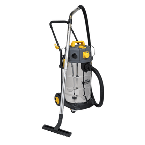 Sealey PC380M110V Vacuum Cleaner Industrial Dust - Free Wet/Dry 38L 1100W/110V Stainless Steel Drum M Class Filtration - PC380M110V - Sealey Tools UK - Trade Counter Direct