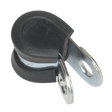 Sealey PCJ10 P - Clip Rubber Lined Ø10mm Pack of 25 - PCJ10 - Sealey Tools UK - Trade Counter Direct