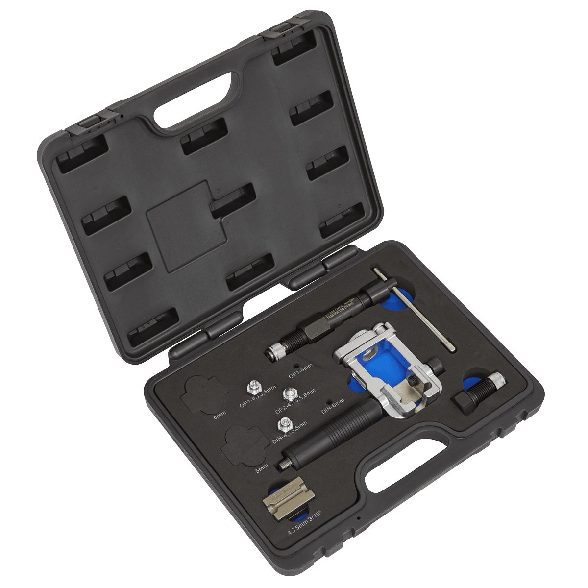 Sealey PFT10 On - Vehicle Hydraulic Brake Pipe Flaring Tool Kit - PFT10 - Sealey Tools UK - Trade Counter Direct