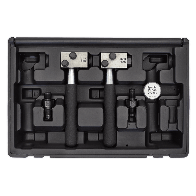 Sealey PFT11 On-Vehicle Micro Brake Pipe Flaring Tool Set - PFT11 - Sealey Tools UK - Trade Counter Direct