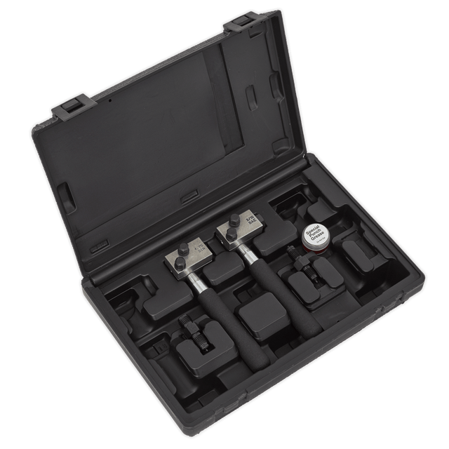 Sealey PFT11 On-Vehicle Micro Brake Pipe Flaring Tool Set - PFT11 - Sealey Tools UK - Trade Counter Direct