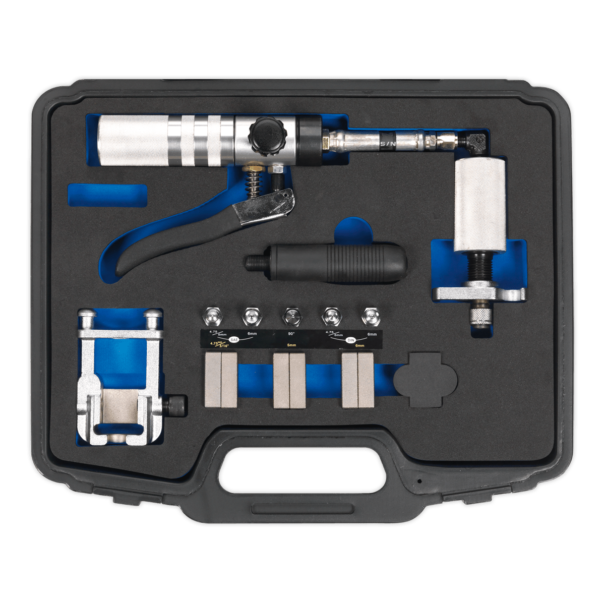 Sealey PFT15 On-Vehicle Hydraulic Brake Pipe Flaring Kit - PFT15 - Sealey Tools UK - Trade Counter Direct