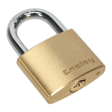 Sealey PL101 Brass Body Padlock 40mm - PL101 - Sealey Tools UK - Trade Counter Direct