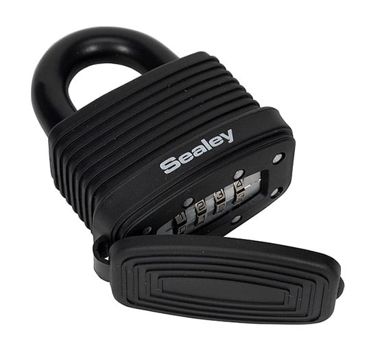 Sealey PL302CW Steel Body Weatherproof Combination Padlock 48mm - Safes & Security - SLY-18164 - Sealey Tools UK - Trade Counter Direct