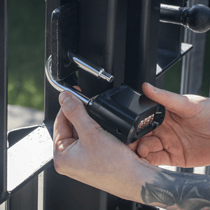 Sealey PL603L Premier™ Steel Body Combination Padlock Long Shackle 62mm - PL603L - Sealey Tools UK - Trade Counter Direct