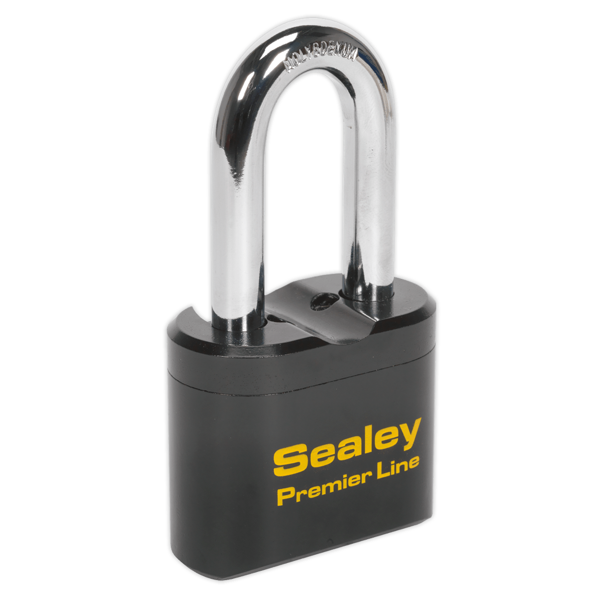 Sealey PL603L Premier™ Steel Body Combination Padlock Long Shackle 62mm - PL603L - Sealey Tools UK - Trade Counter Direct