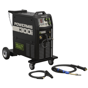Sealey POWERMIG300I 300A Professional Gas/Gasless MIG/TIG/MMA Inverter Welder 400V 3ph - POWERMIG300I - Sealey Tools UK - Trade Counter Direct