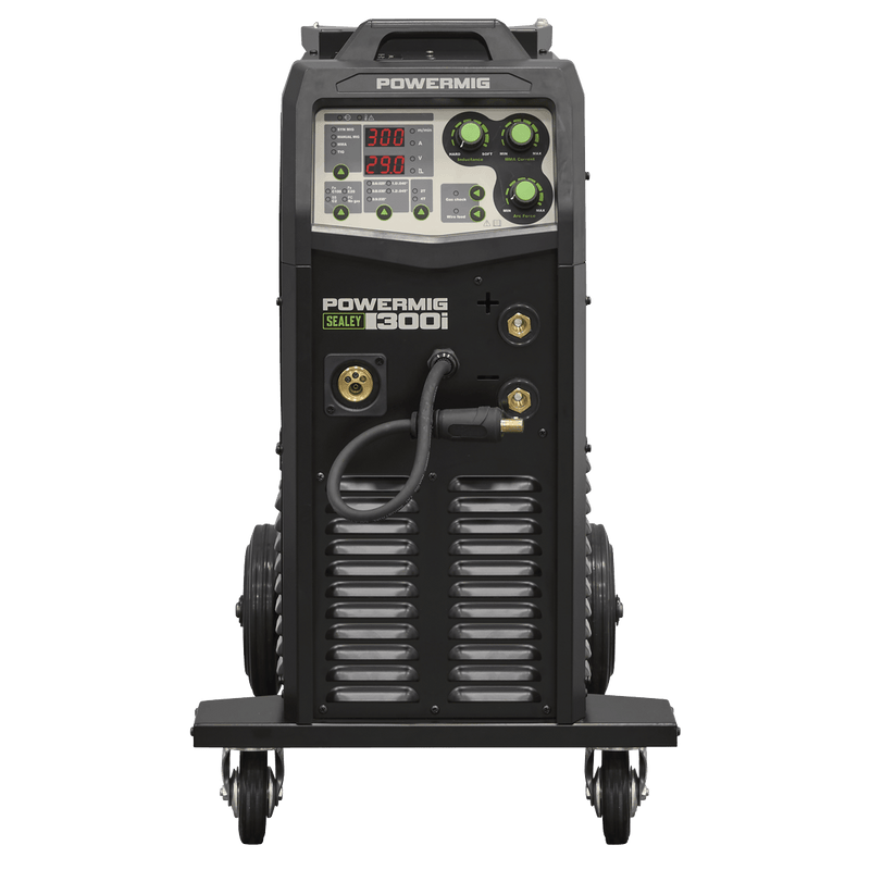 Sealey POWERMIG300I 300A Professional Gas/Gasless MIG/TIG/MMA Inverter Welder 400V 3ph - POWERMIG300I - Sealey Tools UK - Trade Counter Direct