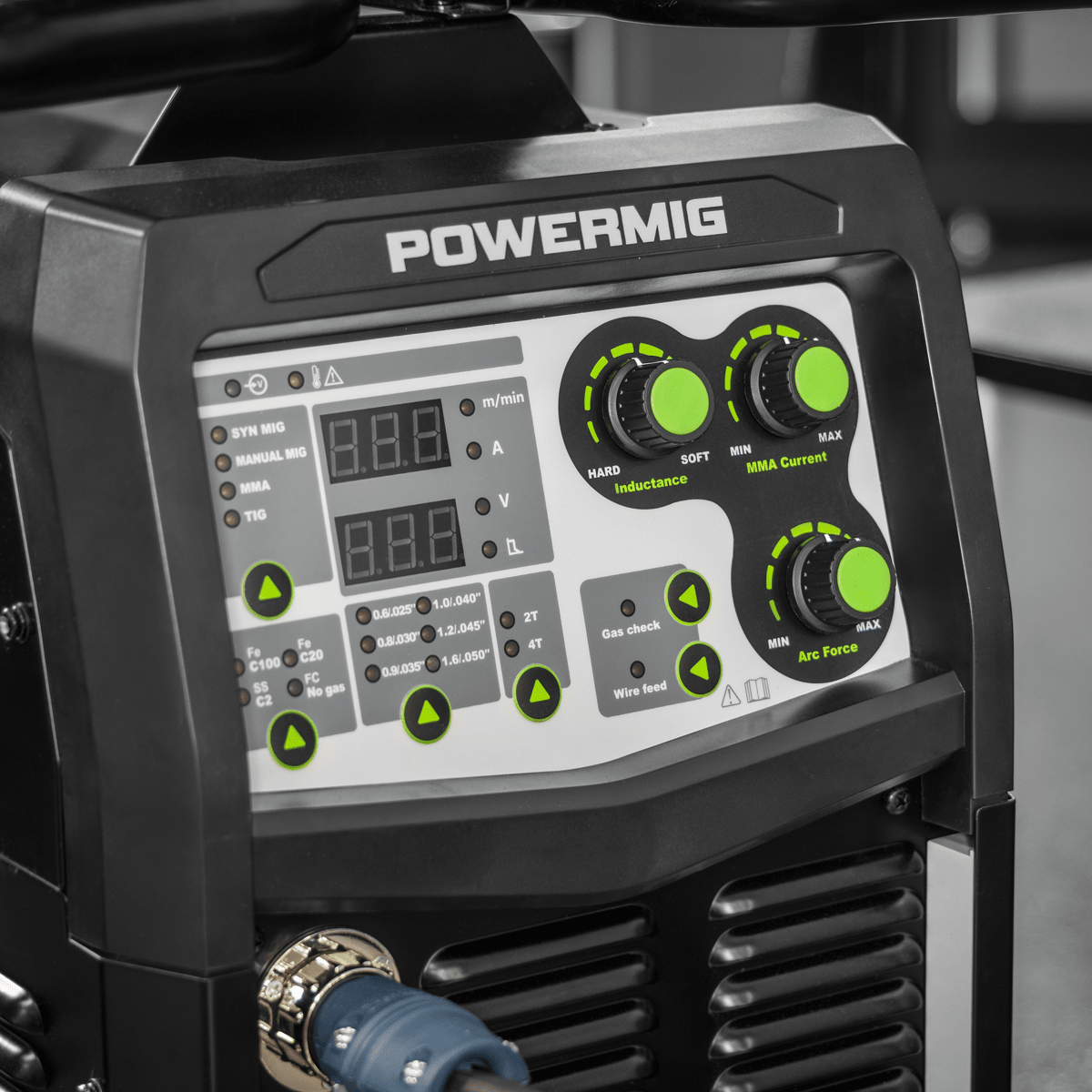 Sealey POWERMIG500I 500A Professional Gas/Gasless MIG/TIG/MMA Inverter Welder With Portable Wire Feeder 400V/3ph - POWERMIG500I - Sealey Tools UK - Trade Counter Direct
