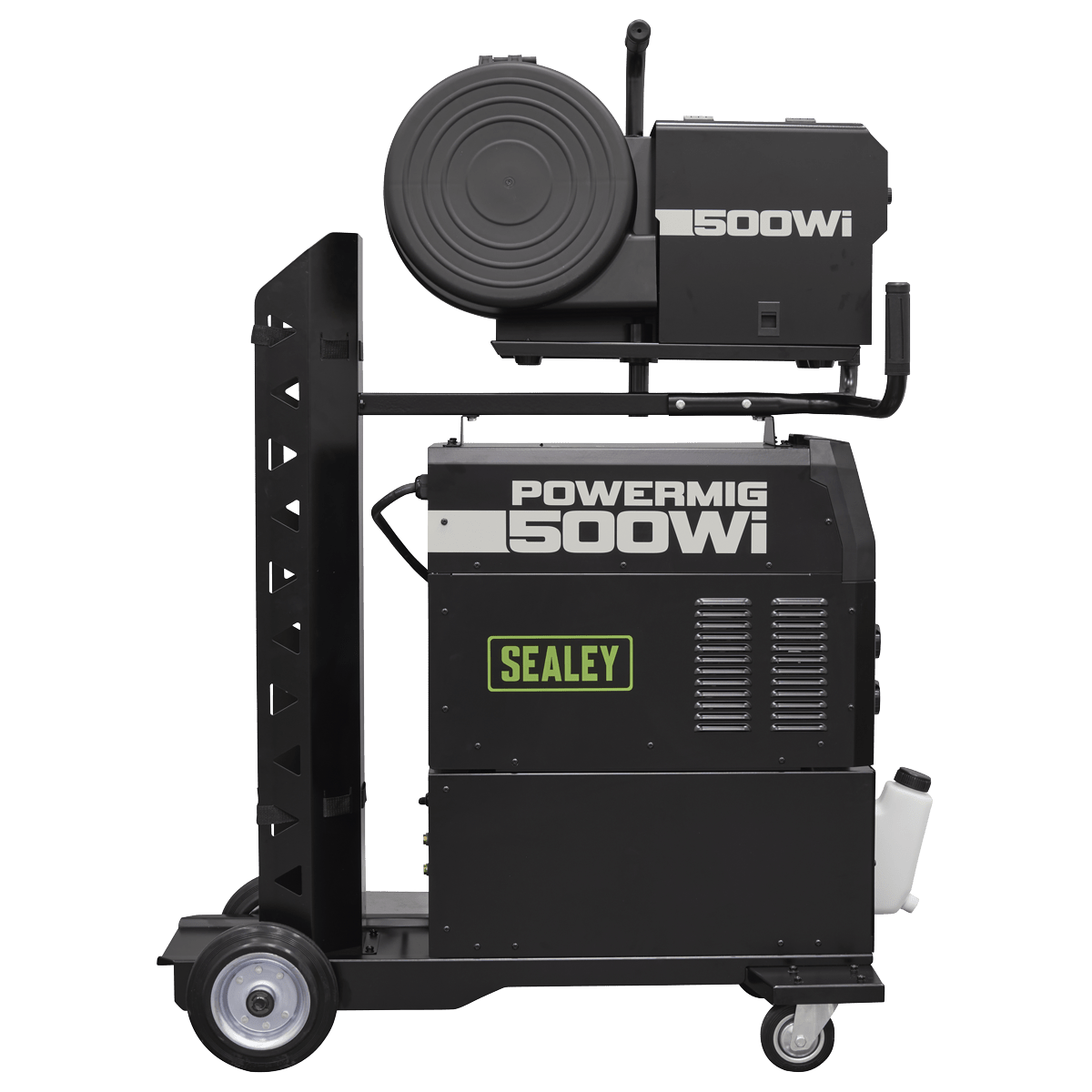 Sealey POWERMIG500WI 500A Professional Gas/Gasless MIG/TIG/MMA Inverter Welder with Portable Wire Feeder & Water Cooler 400V 3ph - POWERMIG500WI - Sealey Tools UK - Trade Counter Direct