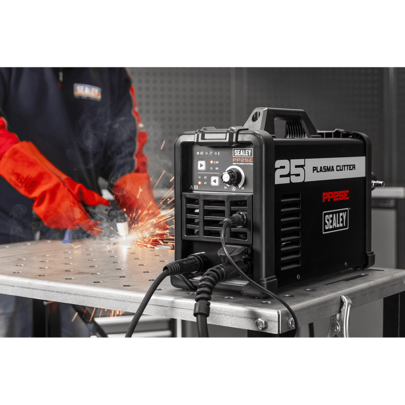 Sealey PP25E Plasma Cutter Inverter 25A 230V - PP25E - Sealey Tools UK - Trade Counter Direct