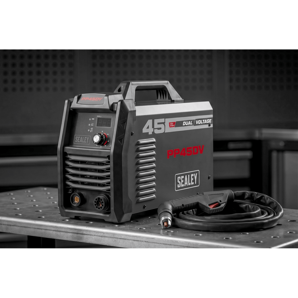 Sealey PP45DV Dual Voltage, 45A Plasma Cutter Inverter - PP45DV - Sealey Tools UK - Trade Counter Direct