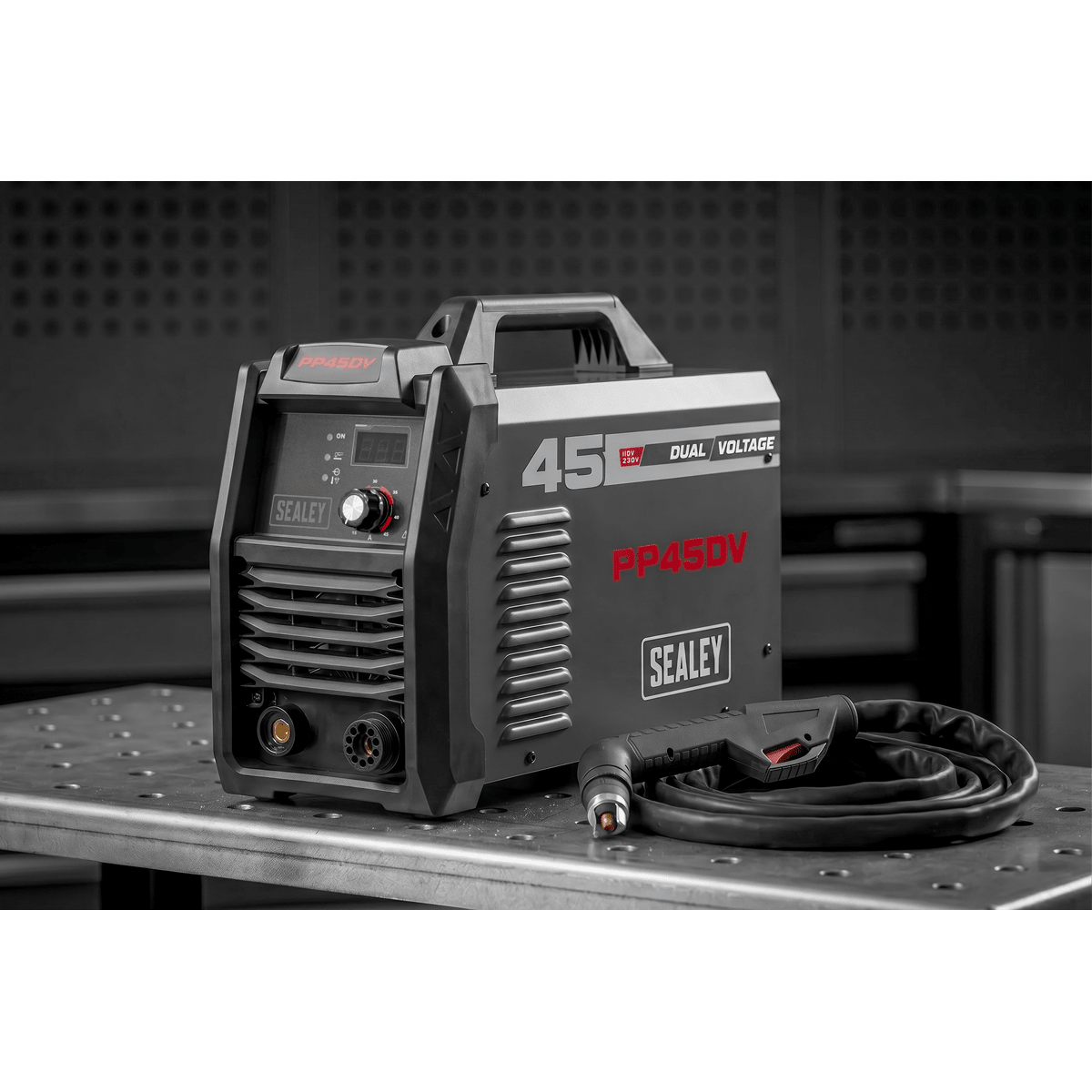 Sealey PP45DV Dual Voltage, 45A Plasma Cutter Inverter - PP45DV - Sealey Tools UK - Trade Counter Direct