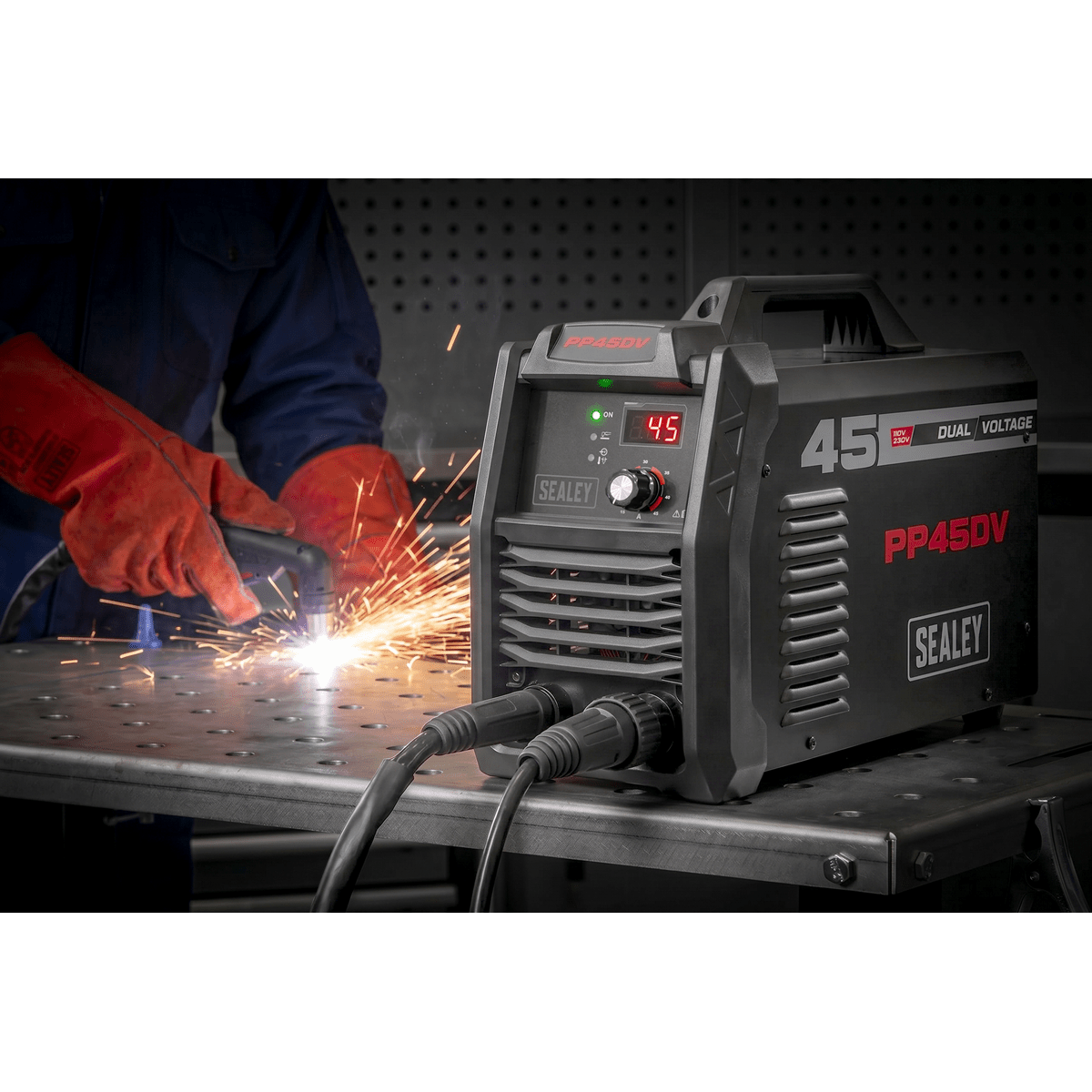 Sealey PP45DV Dual Voltage, 45A Plasma Cutter Inverter - PP45DV - Sealey Tools UK - Trade Counter Direct