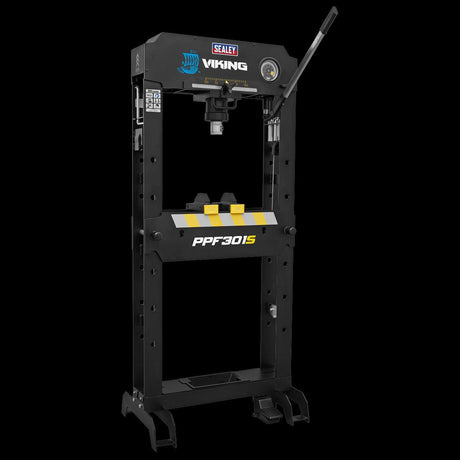 Sealey PPF301S Viking Air/Hydraulic Press 30tonne Floor Type with Sliding Ram and Foot Pedal - PPF301S - Sealey Tools UK - Trade Counter Direct