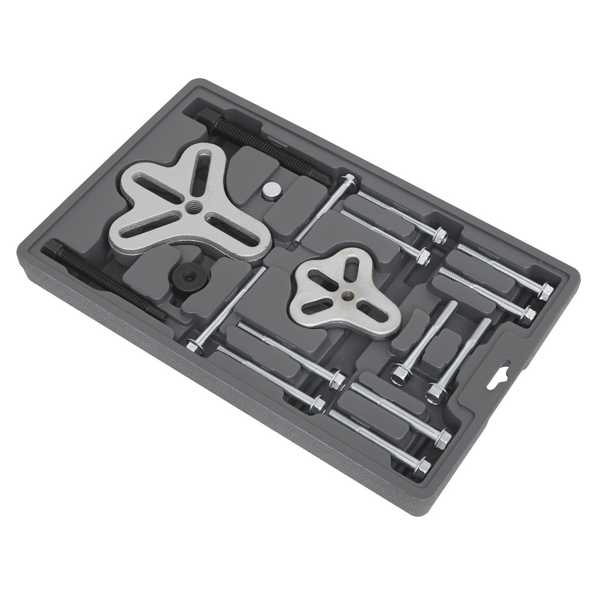 Sealey PS977 Steering Wheel & Harmonic Balancer Puller Set 18pc - PS977 - Sealey Tools UK - Trade Counter Direct