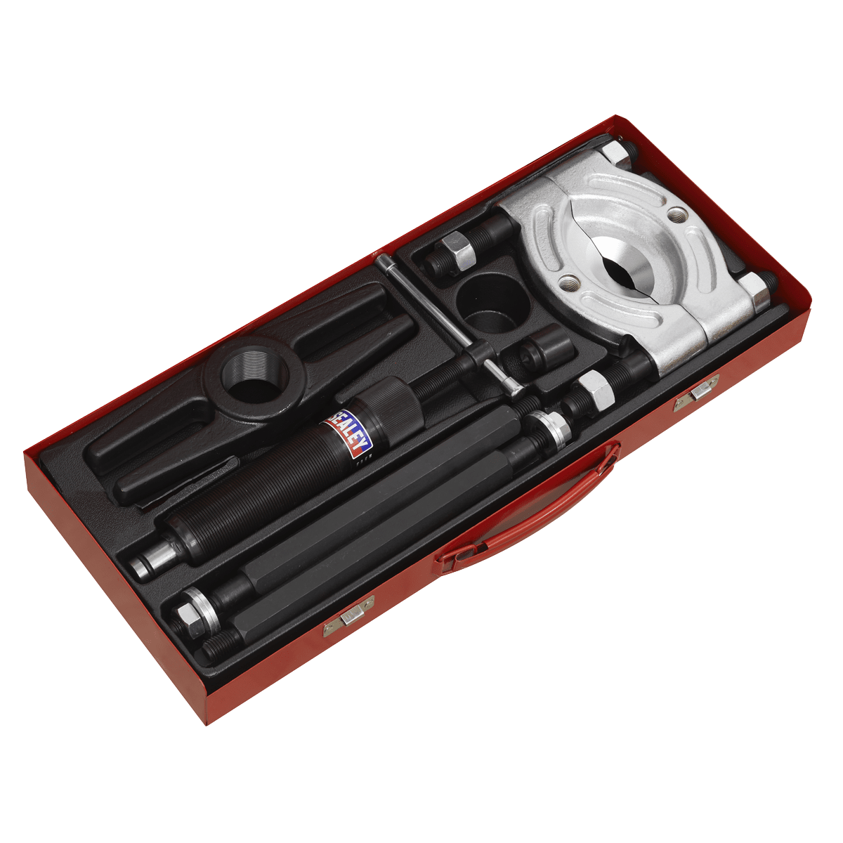 Sealey PS980 8pc Hydraulic Bearing Separator/Puller Set - PS980 - Sealey Tools UK - Trade Counter Direct