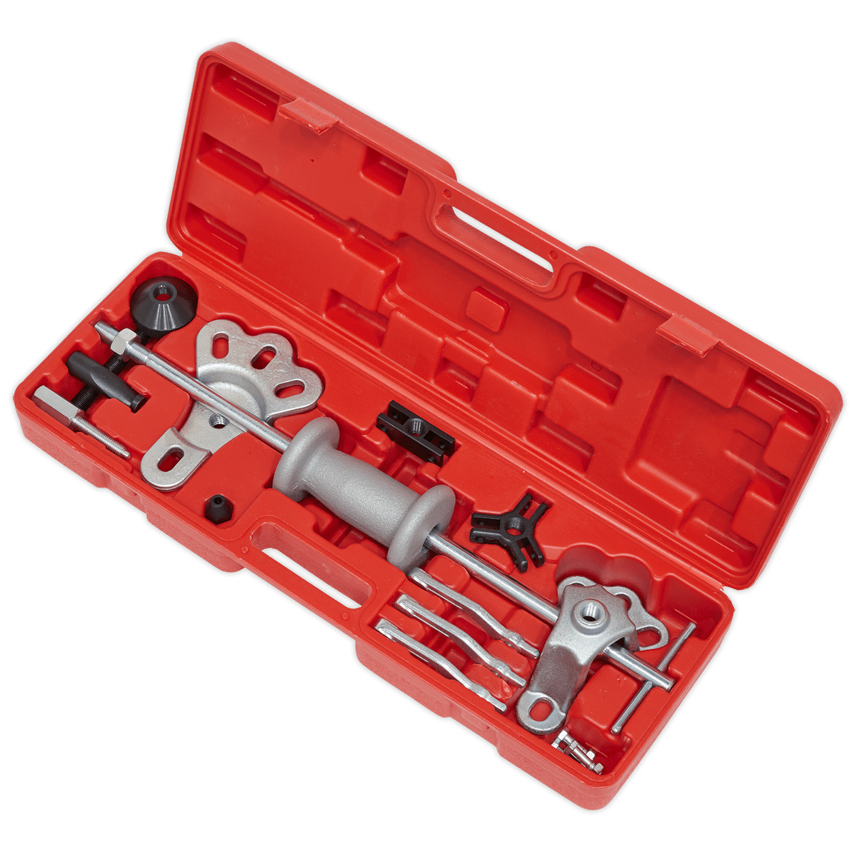 Sealey PS983 Slide Hammer/Puller Set 10pc - PS983 - Sealey Tools UK - Trade Counter Direct