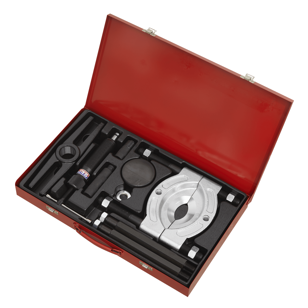 Sealey PS985 Hydraulic Bearing Separator/Puller Set 10pc - PS985 - Sealey Tools UK - Trade Counter Direct