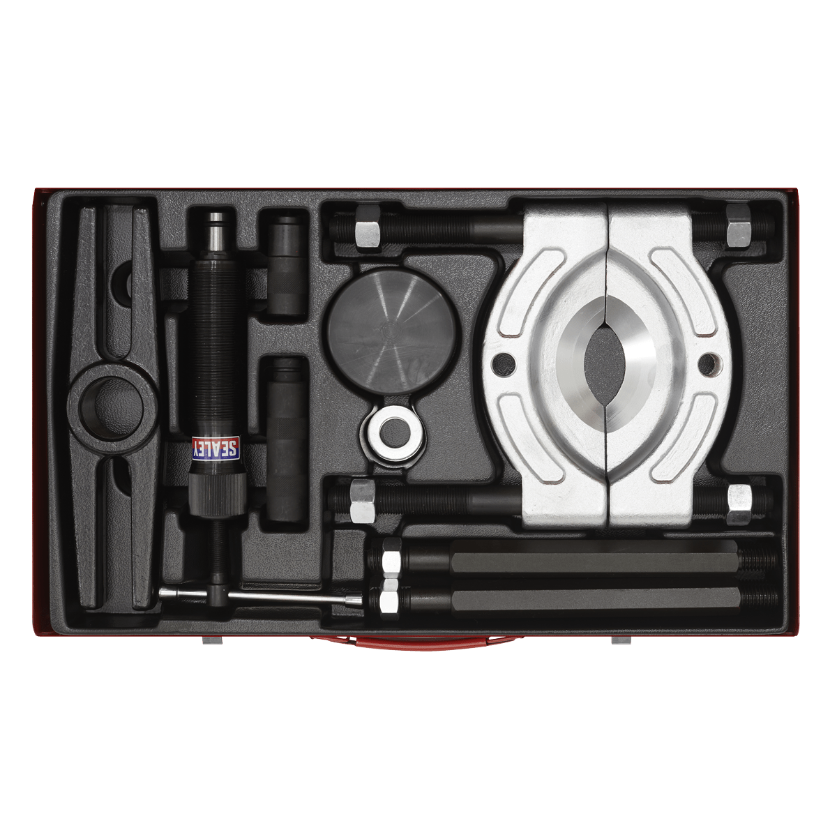 Sealey PS985 Hydraulic Bearing Separator/Puller Set 10pc - PS985 - Sealey Tools UK - Trade Counter Direct
