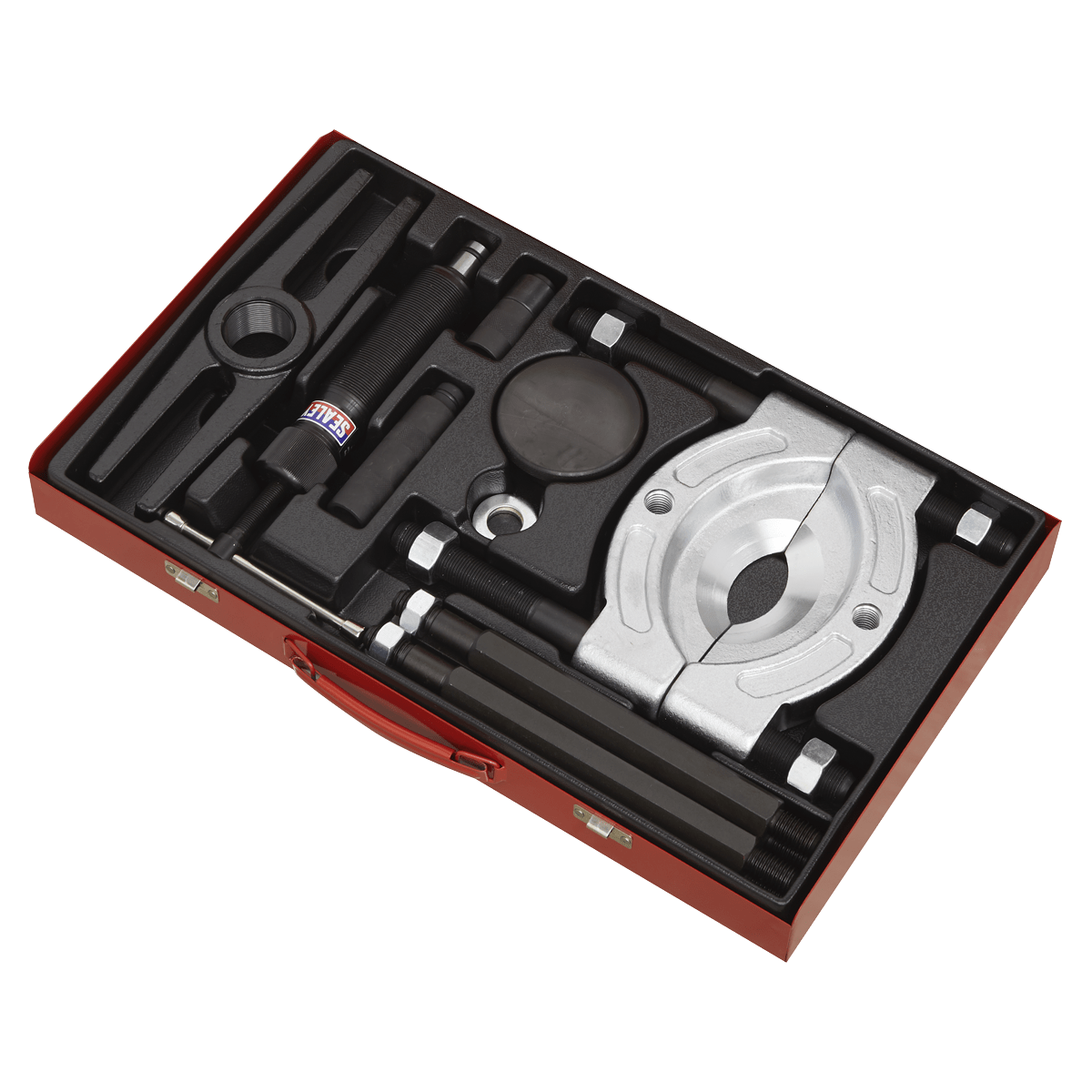 Sealey PS985 Hydraulic Bearing Separator/Puller Set 10pc - PS985 - Sealey Tools UK - Trade Counter Direct