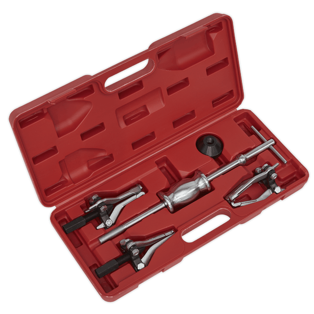 Sealey PS992 Slide Hammer Gear/Bearing Puller Set 5pc - PS992 - Sealey Tools UK - Trade Counter Direct
