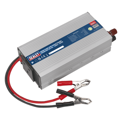 Sealey PSI600 Power Inverter Pure Sine Wave 600W 12V DC - 230V ~ 50Hz - PSI600 - Sealey Tools UK - Trade Counter Direct