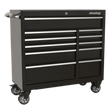 Sealey PTB105511 Rollcab 11 Drawer 1055mm Heavy - Duty Black - PTB105511 - Sealey Tools UK - Trade Counter Direct