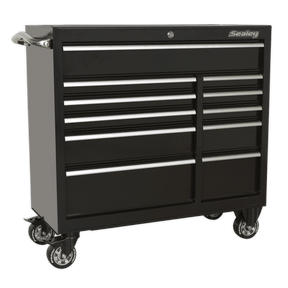 Sealey PTB105511 Rollcab 11 Drawer 1055mm Heavy - Duty Black - PTB105511 - Sealey Tools UK - Trade Counter Direct