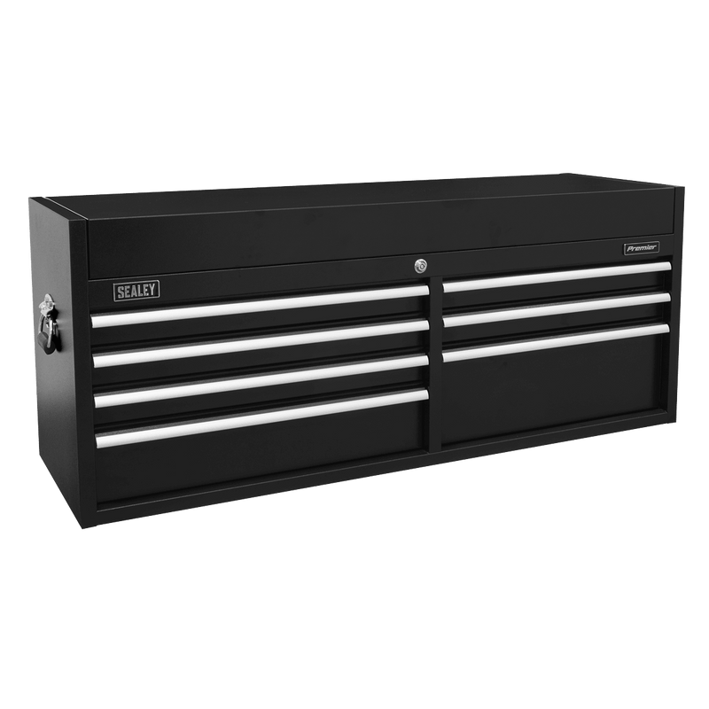 Sealey PTB141507 Premier™ Heavy-Duty Extra-Wide Topchest 7 Drawer 1415mm - Black - PTB141507 - Sealey Tools UK - Trade Counter Direct