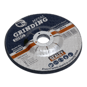 Sealey PTC/100G Grinding Disc Ø100 x 6mm Ø16mm Bore - PTC/100G - Sealey Tools UK - Trade Counter Direct