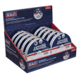 Sealey PTC11510CETD Cutting Disc 115 x 1.2mm Countertop Display Box 10 Packs of 10 - PTC11510CETD - Sealey Tools UK - Trade Counter Direct