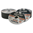 Sealey PTC/115CT50 Cutting Disc Pack of 50 Ø115 x 1.6mm Ø22mm Bore - PTC/115CT50 - Sealey Tools UK - Trade Counter Direct
