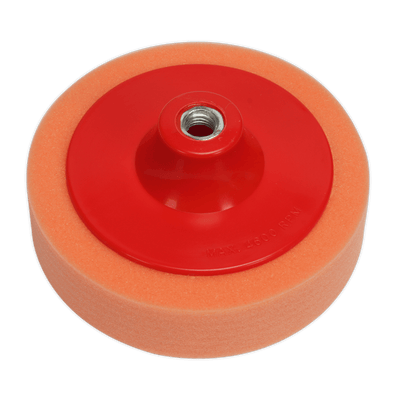 Sealey PTC150CHM 150 x 50mm Buffing & Polishing Foam Head M14 x 2mm - Medium - PTC150CHM - Sealey Tools UK - Trade Counter Direct