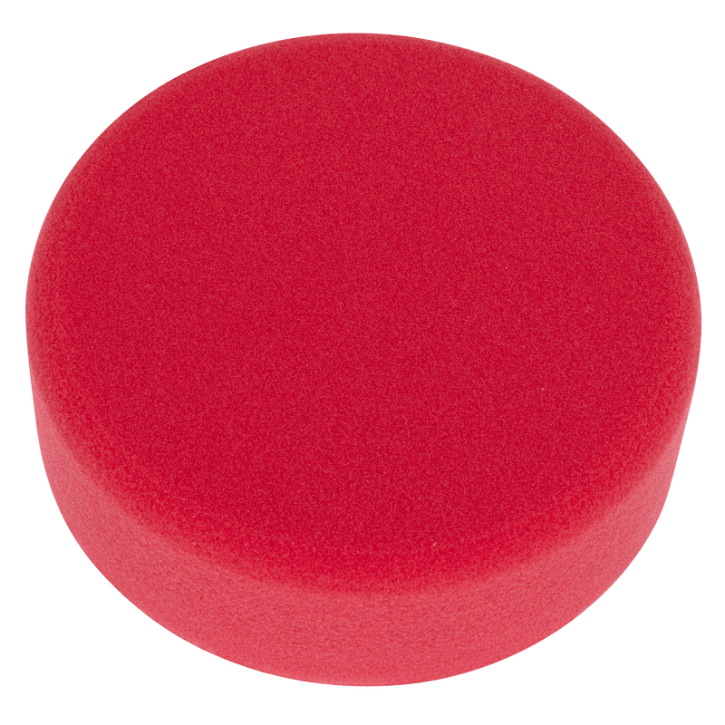 Sealey PTC/CH/M14-R 150 x 50mm Buffing & Polishing Foam Head M14 x 2mm - Red/Ultra-Soft - PTC/CH/M14-R - Sealey Tools UK - Trade Counter Direct