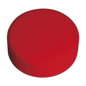 Sealey PTCCHV150R Buffing & Polishing Foam Head Hook - and - Loop Ø150 x 50mm Red/Ultra - Soft - PTCCHV150R - Sealey Tools UK - Trade Counter Direct