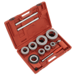 Sealey PTK992 Pipe Threading set 7pc 3/8" - 2"BSPT - PTK992 - Sealey Tools UK - Trade Counter Direct
