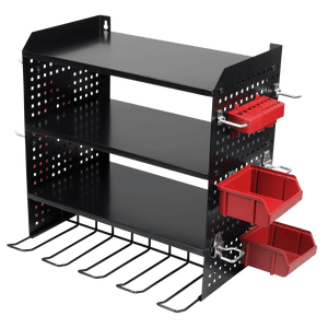 Sealey PTSR4 Power Tool Storage Rack with Shelves - PTSR4 - Sealey Tools UK - Trade Counter Direct