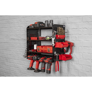 Sealey PTSR4 Power Tool Storage Rack with Shelves - PTSR4 - Sealey Tools UK - Trade Counter Direct